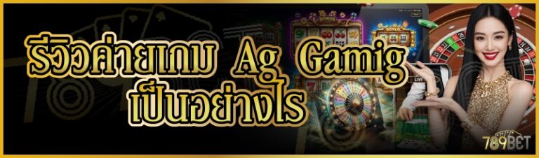 รีวิวค่ายเกม Ag Gamigเป็นอย่างไร
